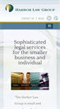 Mobile Screenshot of harborlaw.com
